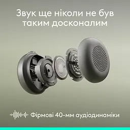 Bluetooth-гарнітура Logitech Zone Wireless 2 ES Off-White (981-001508) - мініатюра 3