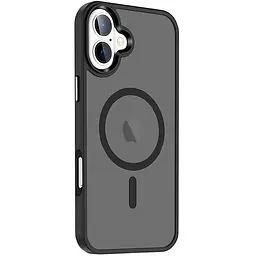 Чохол Ummi Colorful with MagSafe для Apple iPhone 16 Plus (6.7) Чорний / Black - мініатюра 2