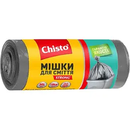 Пакети для сміття CHISTO 30шт 35л strong