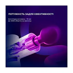 Перкусійний ручний масажер Yunmai Massage Gun Prime 2 (YMFG-M418) - мініатюра 6