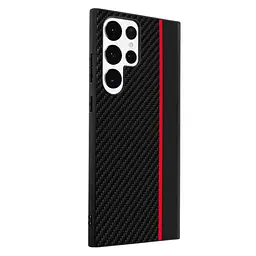 Чохол накладка Primolux CFC для Samsung Galaxy S23 Ultra (SMS918) Black&Red - мініатюра 3