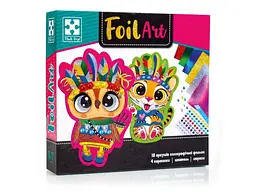 Набір для творчості VLADI TOYS "Foil Art. Шалені індіанці" VT4433-09 (укр)