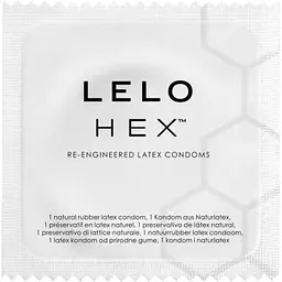 Презервативи Lelo Hex Original упаковка 3 шт. - мініатюра 2