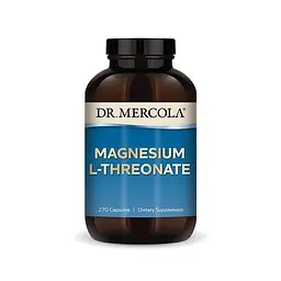 L-треонат магнію Dr. Mercola Magnesium L-Threonate, 270 капсул