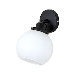 Бра настінне Levistella 916W09F-1 BK+WH, E27, 150 мм, чорний і білий, сучасний стиль для дому