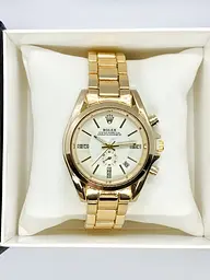 Наручний годинник жіночий Clockhouse Rolex Золотистий (IBW900YO) - мініатюра 4