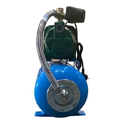 Насосна станція VOLKS pumpe  JY100A(a)-24 1,1кВт чавун короткий (складена) на  гребінці - мініатюра 3