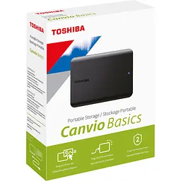 Зовнішній жорсткий диск 2.5" 2TB Toshiba (HDTB520EK3AA) - мініатюра 5