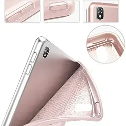 Чохол-книжка BeCover Tri Fold Soft TPU Silicone для Apple iPad 10.2 2019/2020/2021 Pink (708516) - мініатюра 2