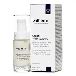 Гель-контур Ivatherm Aquafil Hydra Complex для шкіри навколо очей 15 мл - мініатюра 2