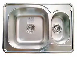 Кухонна мийка Romzha Fifika 1.5C Satin RO44013, Сірий