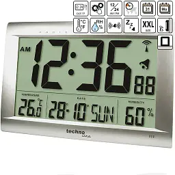 Годинник настінний Technoline WS8009 Silver (WS8009) - мініатюра 2
