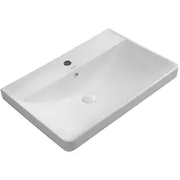 Умивальник меблевий Mixxus Premium Style-1502 700x480x190 мм з отвором під змішувач і переливом MP6499, Білий