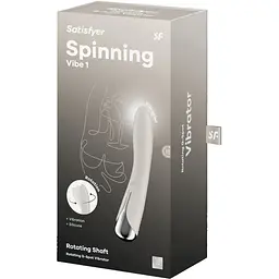 Вібратор Satisfyer Spinning Vibe 1 Beige - мініатюра 8