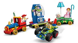 Конструктор LEGO Disney Pixar Святкування з Історії Іграшок: потяг і авто для перегонів 206 деталей (43264) - мініатюра 5