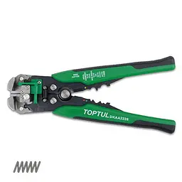 Кліщі для обтискання клем та зняття ізоляції посилені Toptul hoz0008887