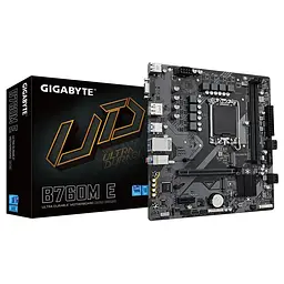 Материнська плата Gigabyte B760M E (B760M E) (Socket 1700, Intel B760, Micro-ATX) - мініатюра 4