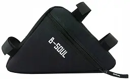 Велосипедна сумка на раму B-Soul S14327 1L Чорна - мініатюра 2