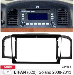 Перехідна рамка Lifan 620 (Solano) Carav 22-484 - мініатюра 4