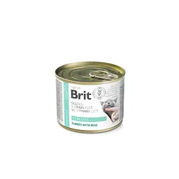 Вологий корм Brit GF VetDiet Struvite для котів, при сечокам'яній хворобі з індичкою та горохом 200 г (арт.100713)