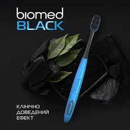 Зубна щітка Biomed Black блакитна - мініатюра 8