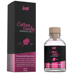 Масажний гель для інтимних зон Intt Cosmetics Cotton Candy розігріваючий 30 мл