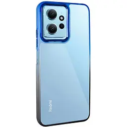 Чохол Epik TPU+PC Fresh sip series для Xiaomi Redmi Note 12 4G Чорний / Синій