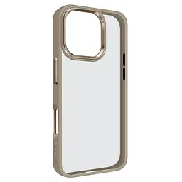 Чехол для Apple iPhone 16 Pro, UNIT2, бежевый, ударопрочный, прозрачный противоударный чехол-накладка из TPU и поликарбоната (PC), с защитными бортиками, защита всего корпуса от ударов и царапин, ArmorStandart (ARM78773)
