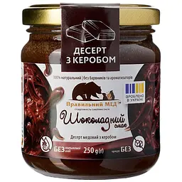 Мед Правильний мед з керобом 250 г