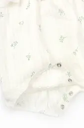 Бавовняний пісочник з пов'язкою для дівчинки Green twig - мініатюра 4