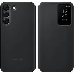 Оригінальний чохол-книжка Samsung Smart Clear View Cover для Galaxy S22 Plus (6.6") Чорний EF-ZS906CBEGRU - мініатюра 10