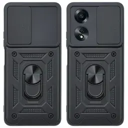 Чохол до мобільного телефона BeCover Military Oppo A38 Black (710714) - мініатюра 2