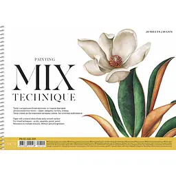Альбом Muse MixTechnique на спіралі A4 20 аркушів в асортименті (PB-SC-020-309) - мініатюра 2
