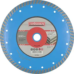 Диск алмазний Haisser Turbo Concrete Pro Max 230x3.0x12x22.23 мм (132312)