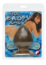 Анальна пробка Orion Anal Drops Big Plug 13 см (чорний) - мініатюра 9