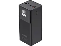 Зовнішній акумулятор (Power Bank) Sigma mobile X-power 50000mAh Black (SI50A6QLX) - мініатюра 2