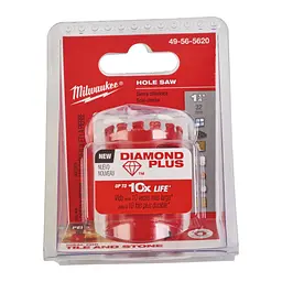 Коронка алмазна Diamond Plus MILWAUKEE, діаметр 32мм (5/8''х18) (свердління з водою) (заміна на 4932500114) - мініатюра 2