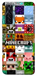 Чохол Demsky Minecraft collage для TECNO Camon 17 Pro