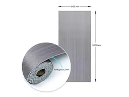 Самоклеюча вінілова плитка в рулоні STICKER WALL 600*3000*2мм Мат SW-00002055 - мініатюра 4