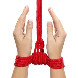 Мотузка для бондажу Latetobed Line Rope Red, 10 м (червоний) - мініатюра 3