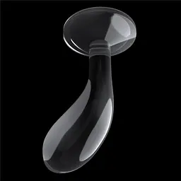 Анальна пробка - Flawless Clear Prostate Plug 6" Clear - мініатюра 4
