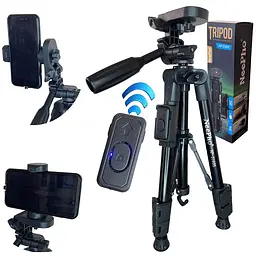 Штатив NeePho NP-3160S для зйомки 30-68.5см з тримачем+пульт Black Epik teh0029841 - мініатюра 2