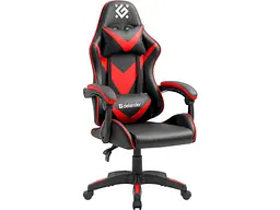 Комп'ютерне крісло для геймера Defender xCom black/red (64337) - мініатюра 4