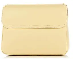 Шкіряний клатч Genuine Leather Жовтий - мініатюра 2
