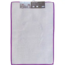 Набір килимків для ванної Vezzer 60х90 та 50х40 см бузковий (VZ2038Lilac) - мініатюра 2
