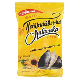 Насіння соняшника Петриківська Лакомка смажене 100 г (918033)