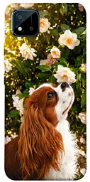 TPU чохол Demsky Flower spaniel для Realme C11 (2021)