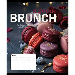 Набір зошитів Yes Brunch А5 18 аркушів у лінію 25 шт. (769099) - мініатюра 2