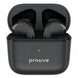 Бездротові навушники Earphones Proove Mainstream, IPX4, ENC, BT5.3, 40mAh, 400mAh, 4h, TWS black UA UCRF - мініатюра 2