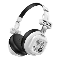 Бездротові ігрові навушники Onikuma GT803 Bluetooth гарнітура з мікрофоном та шумопоглинанням White (19121) - мініатюра 2